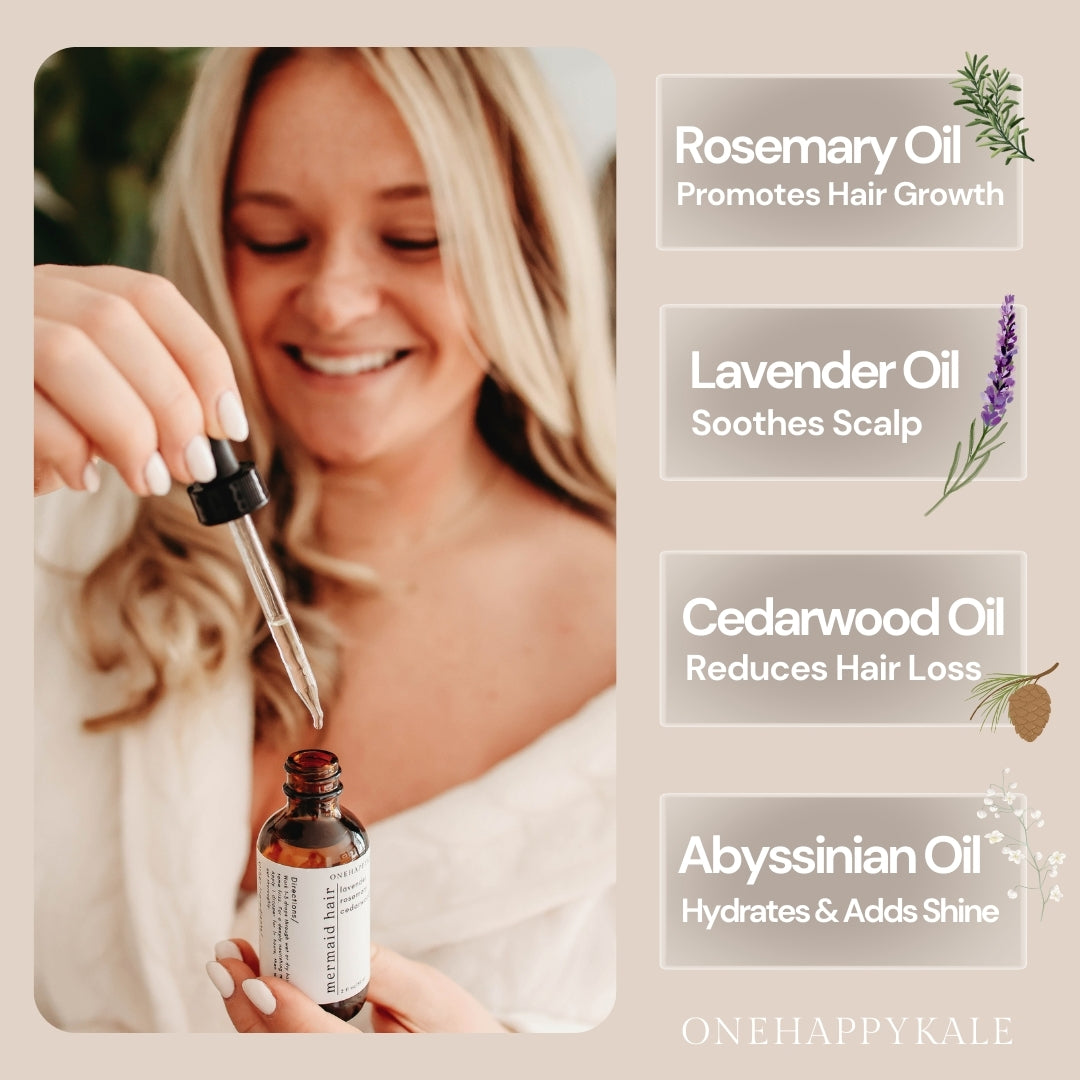 Mermaid Hair Growth and Repair Oil